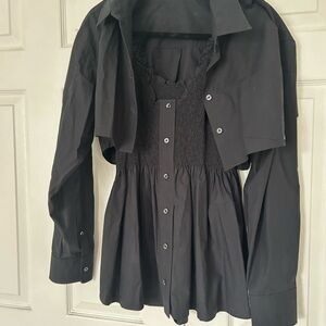 Alexander Wang Black Blouse